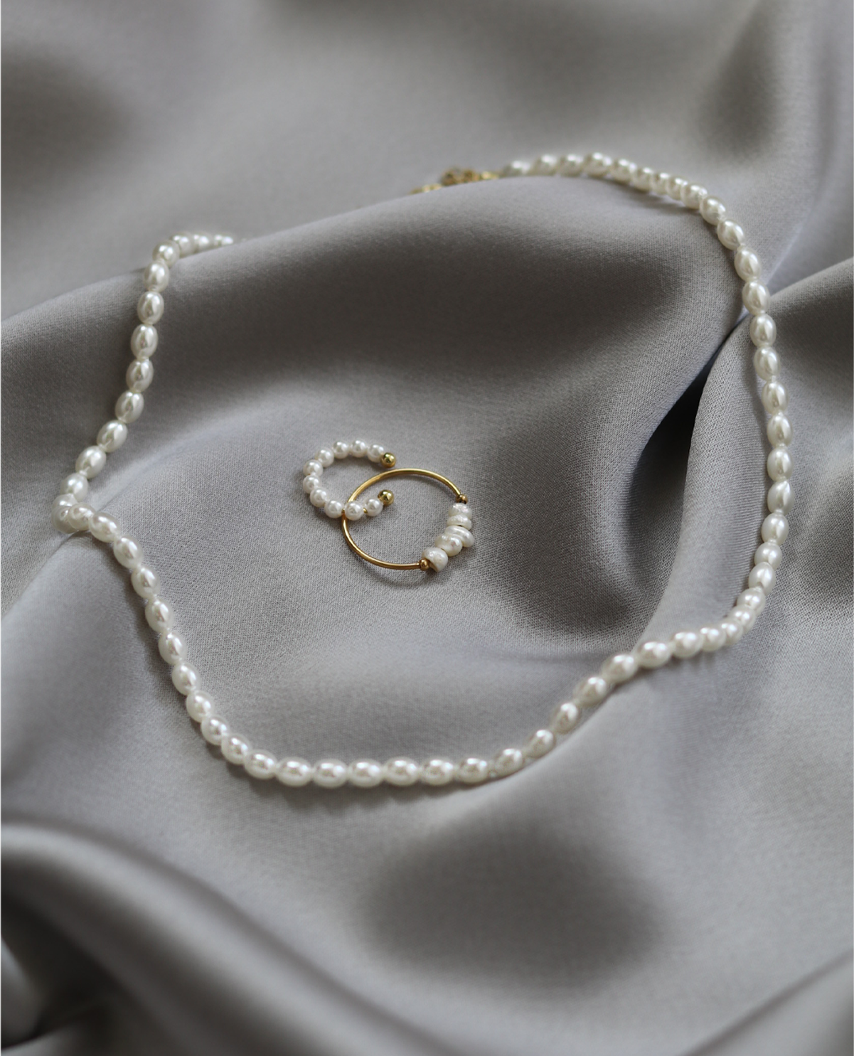 Auflegebild Perlenschmuck