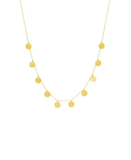 Abbi Choker, Halskette gold, Produktfoto
