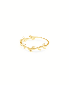 Eleah Ring, Ring gold, Produktfoto, Side View
