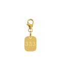ANGEL NUMBER 333 CHARM 