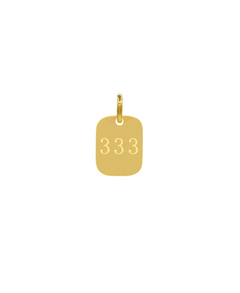 ANGEL NUMBER 333 CHARM 