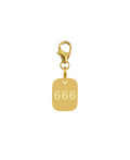 ANGEL NUMBER 666 CHARM 