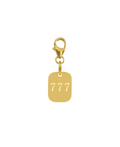 ANGEL NUMBER 777 CHARM 