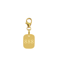 ANGEL NUMBER 888 CHARM 