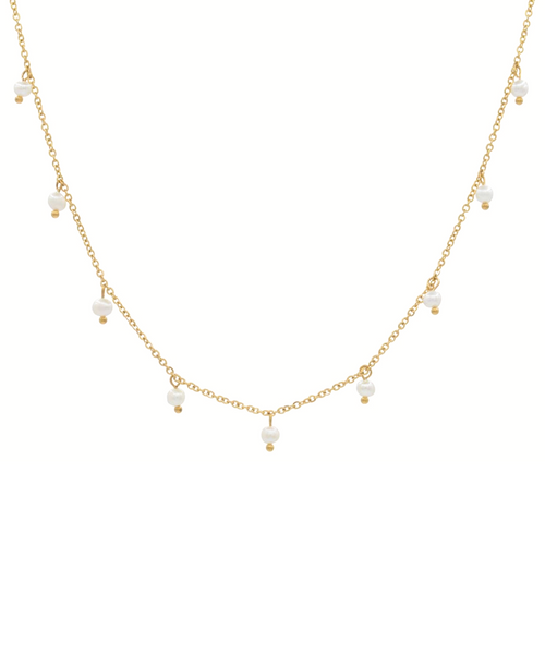 Airy-Fairy Kette, Halskette gold perle, Produktfoto