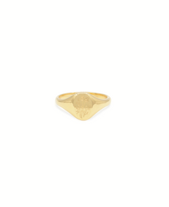 Blooming Ring, Ring gold, Produktfoto, Front View