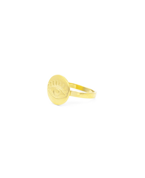 Bright Sight Ring, Ring gold, Produktfoto, Side View