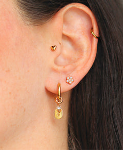Hopei Piercing Gold - Tragefoto