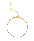 Priya Fusskettchen Gold; Produktfoto