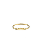 Kaia Ring, Ring gold, Produktfoto, Front View