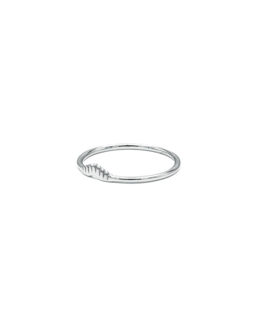 Kaia Ring, Ring silber, Produktfoto, Side View