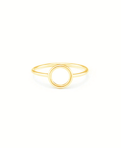 Reela Ring, Ring gold, Produktfoto, Front View