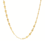 Sleek Shiny Kette, Halskette gold, Produktfoto