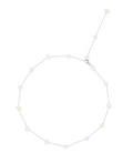 White Bubble Kette, Kette silber, Produktfoto